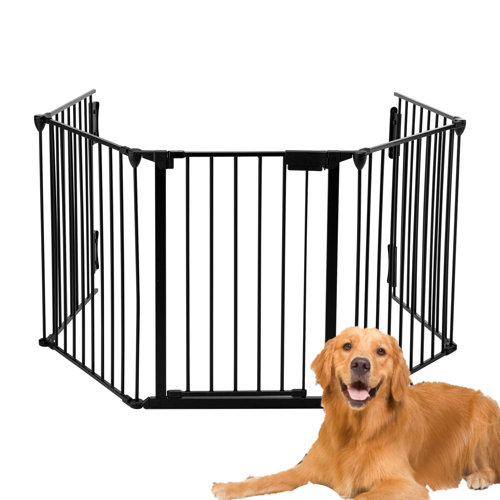 Tucker Murphy Pet™ 30''H Walk Thru Gate,72" 118" Wide Indoor Dog Gate